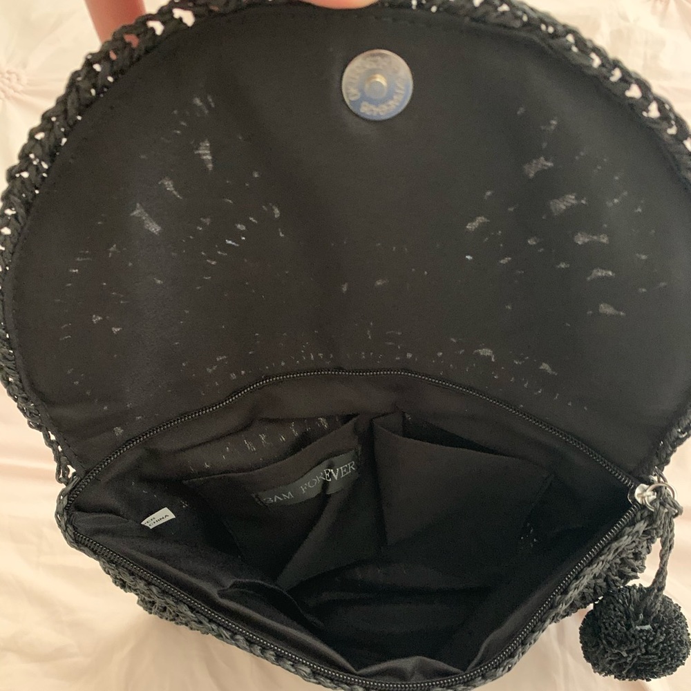 CJLA black woven clutch - Picture 3 of 4